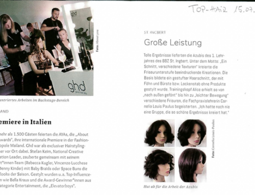 Artikel in der Zeitschrift “Top-Hair” im Juli 2022